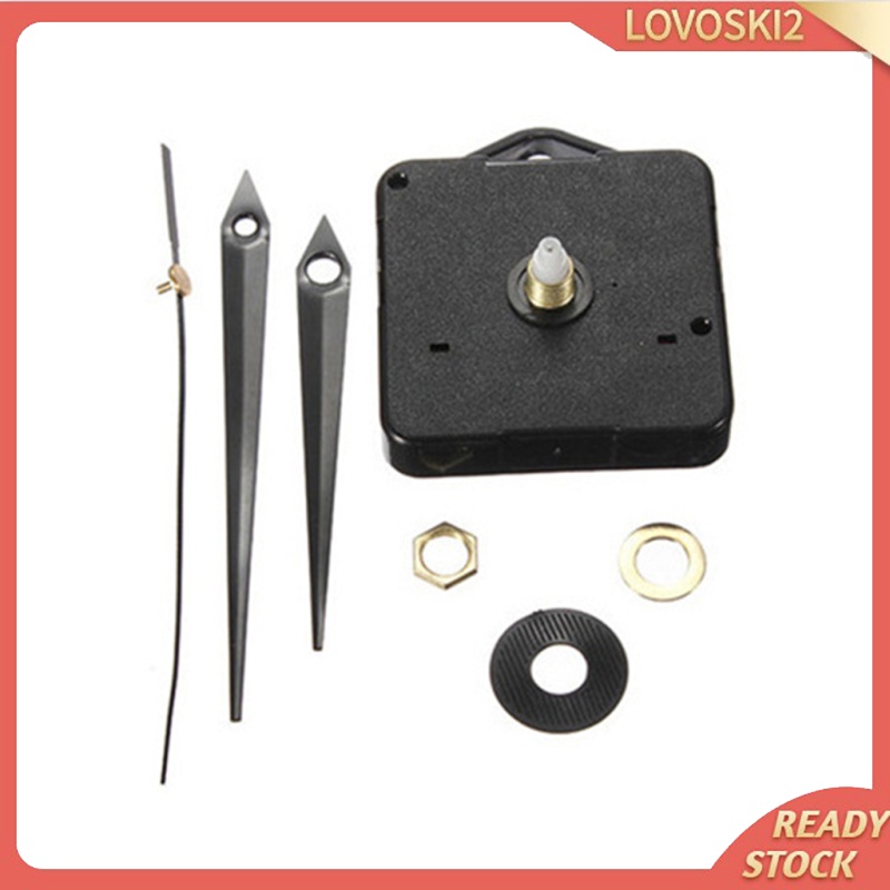 [LOVOSKI2]DIY Quartz Silent Clock Movement Motor Mechanism Repair Parts Replacement Kit