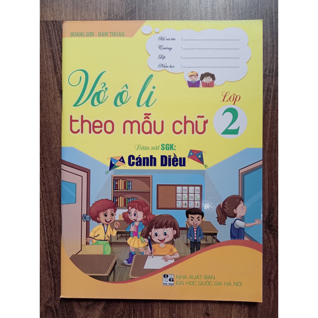 Sách - Vở Ô Li Theo Mẫu Chữ Lớp 2 (Bám Sát SGK Cánh Diều)