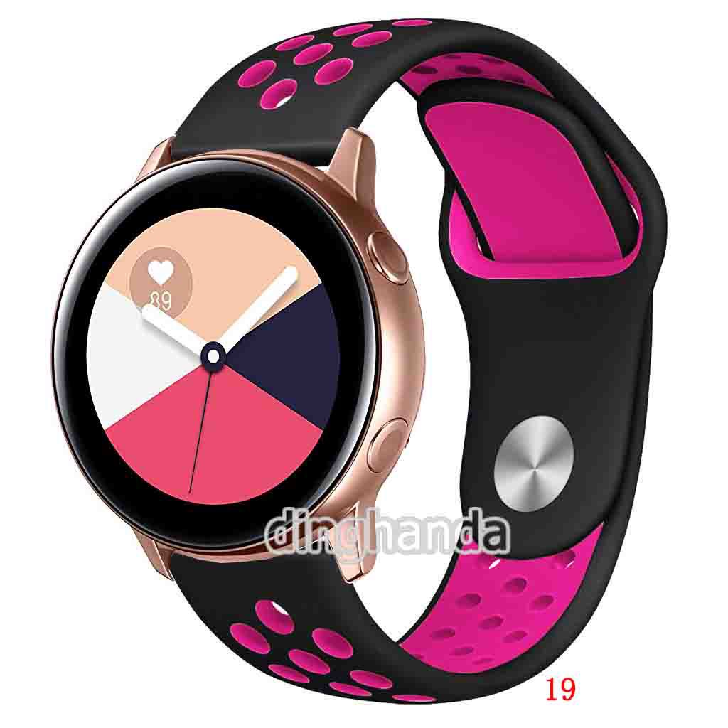 Dây đeo silicon mềm cho đồng hồ Samsung Galaxy Watch Active 2