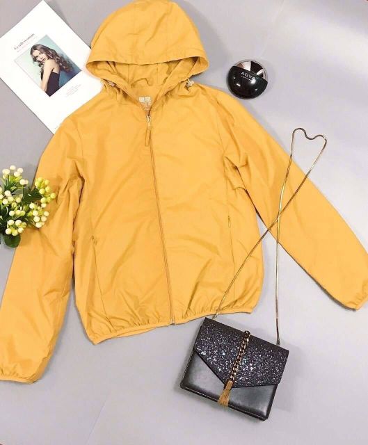 Áo gió nữ gân hạt gạo mới nhất 2021