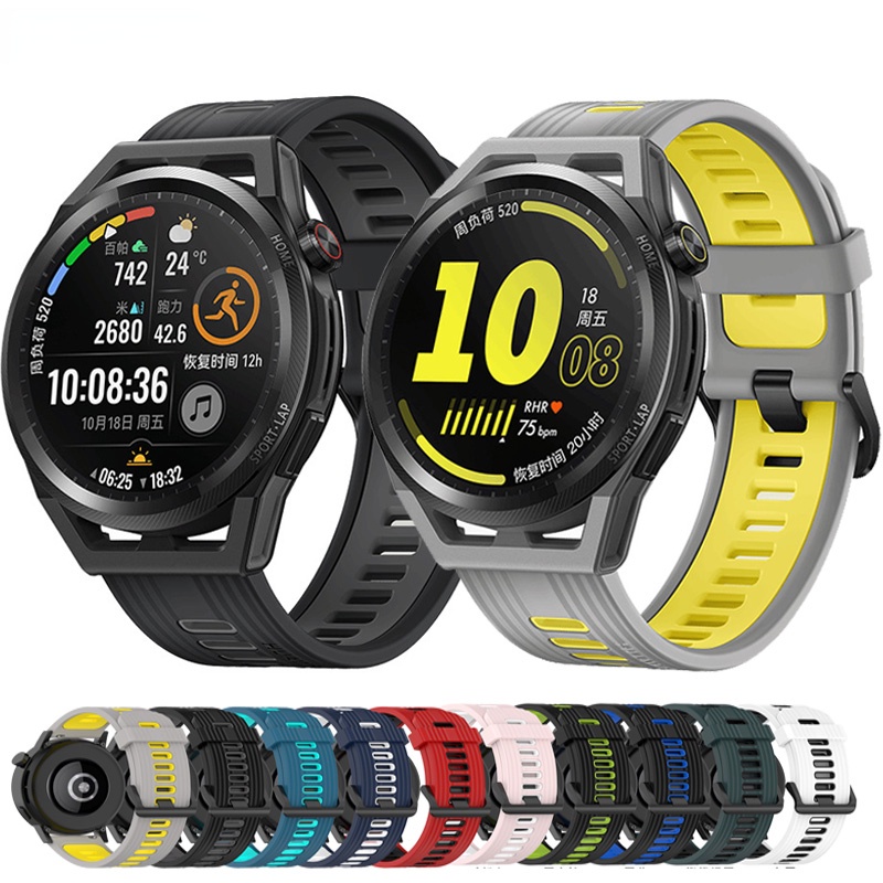 Dây Silicone Thay Thế Cho ĐồNg Hồ HUAWEI Watch GT 3 46mm 42mm / GT 2 / GT2 / Pro / Runner Samsung Galaxy Watch 4 / Classic / Active