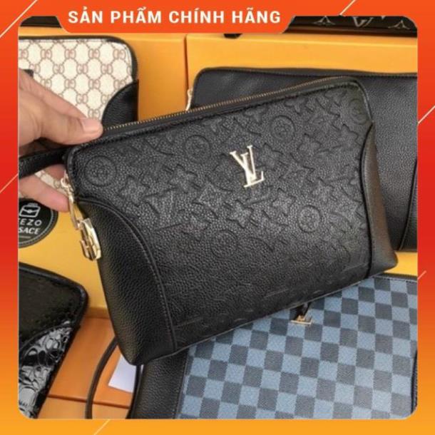 Ví nam cầm tay khóa số funbox luxury thời trang cao cấp giá rẻ nhiều ngăn đựng đi làm công sở đi chơi đa năng VNCT66