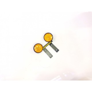 Cặp mắt mèo dạ quang bas thẳng cho xe máy