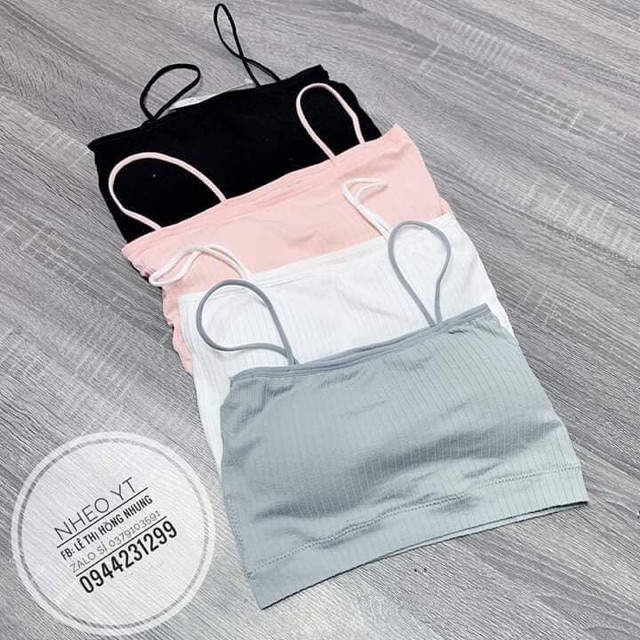 Áo bra ngực tăm ngang nhiều màu - 4 màu | BigBuy360 - bigbuy360.vn