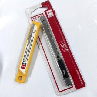 Combo dao dọc giấy inox kèm 10 lưỡi hãng Deli 2034