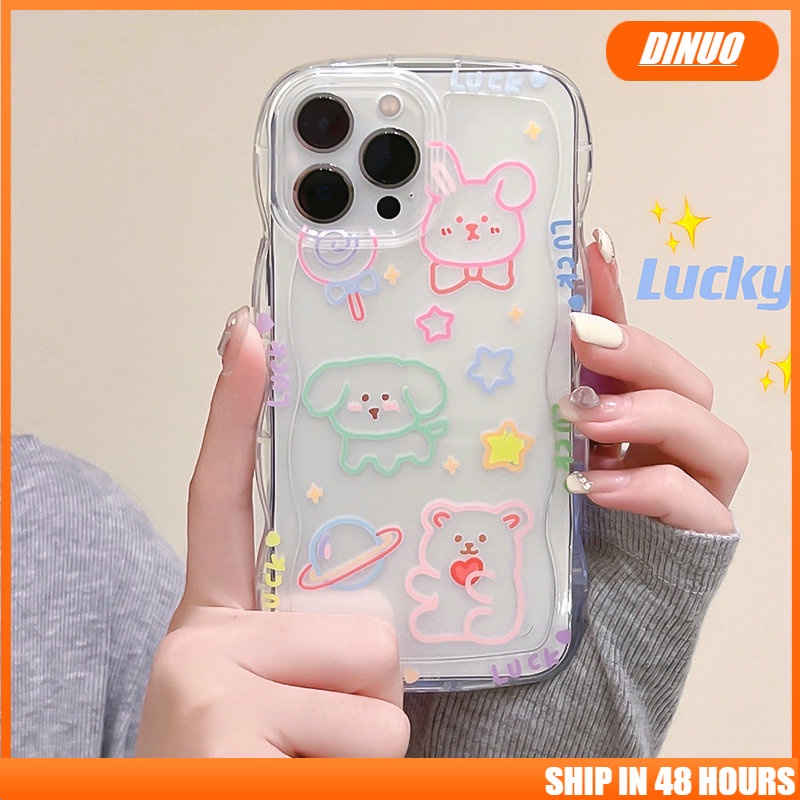 Ốp Điện Thoại Silicon Họa Tiết Hoạt Hình Cho iphone 13Pro 12 11Pro xs