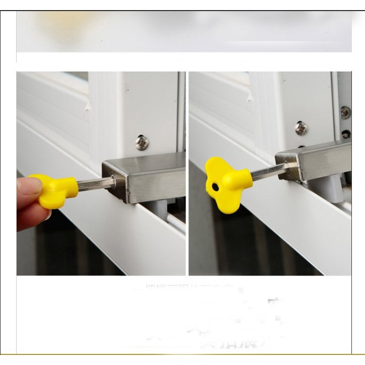 Chốt chặn cửa hợp kim nhôm thông minh tiện dụng, chốt khóa cửa hợp kim bảo vệ gia đình bạn