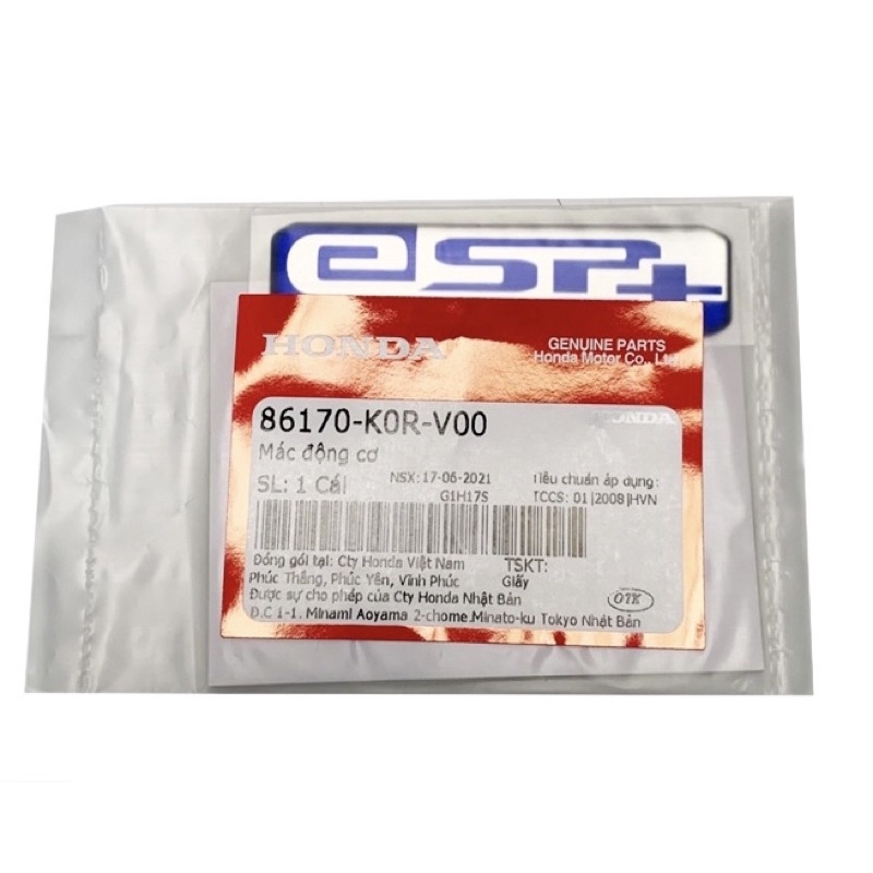 Tem Dán Xe Máy ESP + xanh - ESP Đen SH 2020 , SH 350 , Vario , Air Balde , Vison , PCX 2011->2022