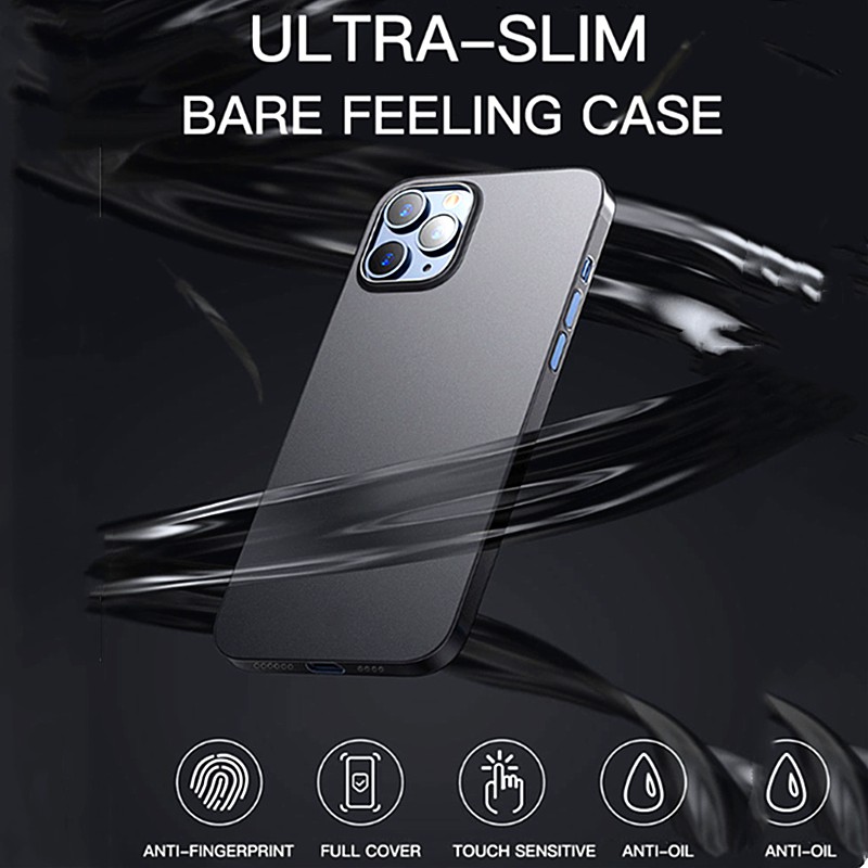 Simple Design 0.2mm Ultra Thin Hard Case For iPhone 11 12 Pro Max Xs Xr X 7 8 Plus | BigBuy360 - bigbuy360.vn
