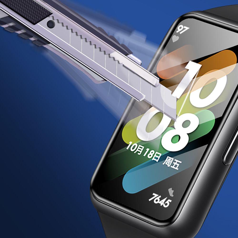 MYRONGVN Set 2 Miếng Dán Viền Cong 3D Mềm Mại Bảo Vệ Màn Hình Đồng Hồ Thông Minh Huawei Band 7