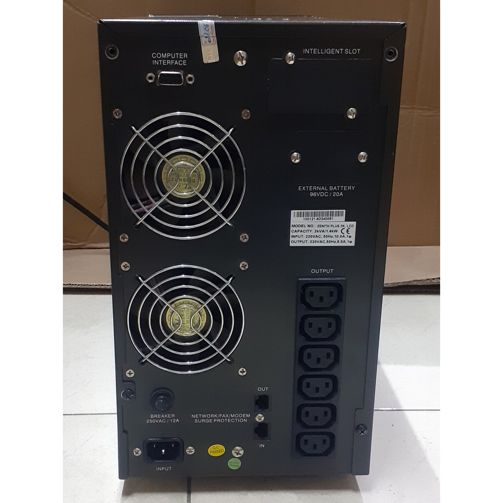 BỘ LƯU ĐIỆN - UPS GTEC 2KVA ONLINE