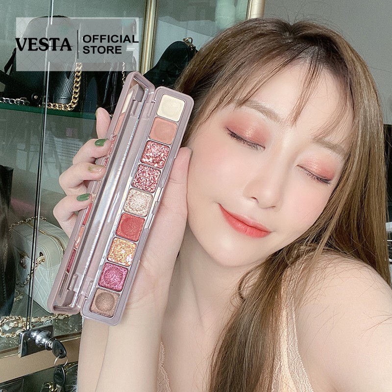 Phấn Mắt Nhũ Lameila - Bảng Phấn Mắt 9 ô Fulezi Soft Eye Shadow | BigBuy360 - bigbuy360.vn