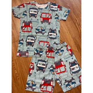 Chỉ có 140k/1 Set 04 bộ carter Bé trai từ vải bozip xuất dư, 100% cotton (cho bé 1 - 7t)