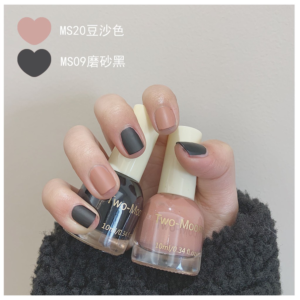Bộ 2 lọ sơn móng tay nhiều màu tùy chọn