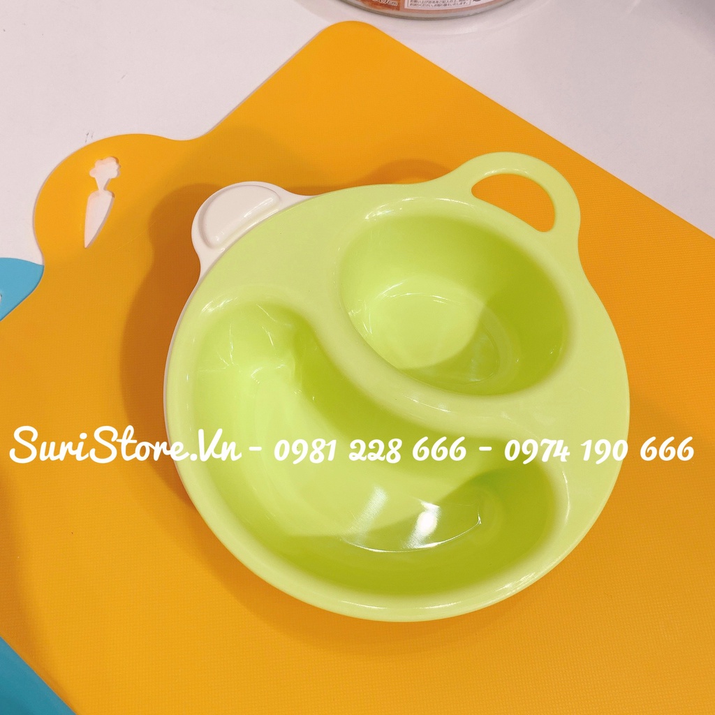 Bát ăn dặm chia ngăn Inomata PAKU Nhật Bản cho bé