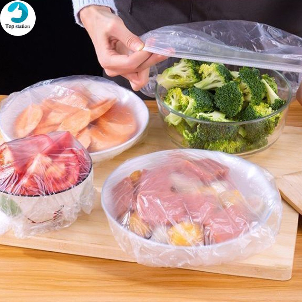 Set 100 Túi Nylon Bọc Bảo Quản Thực Phẩm