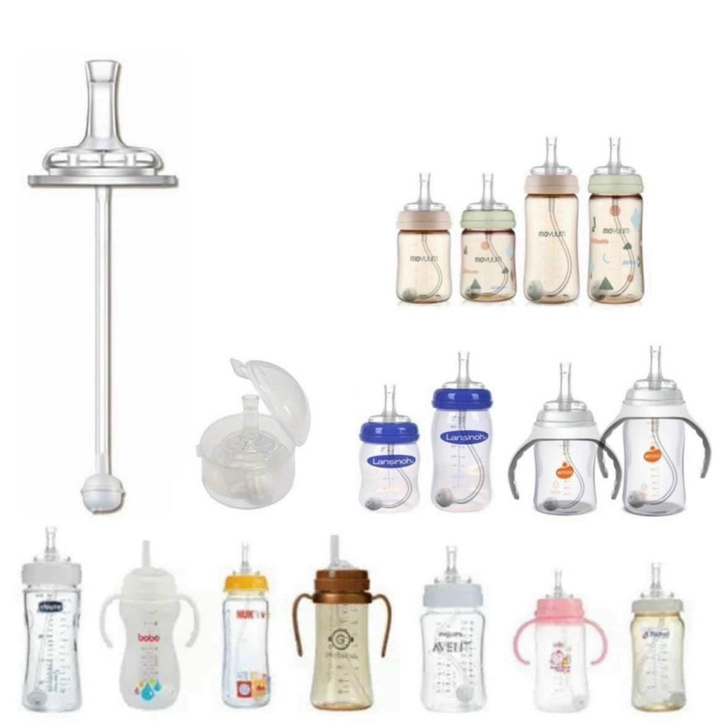 Bộ chuyển đổi bình sữa thành ống hút Babibu - OTH