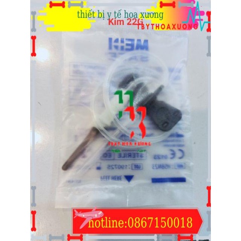 Kim lấy máu chân không, loại cánh bướm (100 chiếc/túi) Medisafe