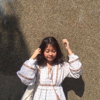 ĐẦM DOLL TRẮNG PHỐI THỔ CẨM