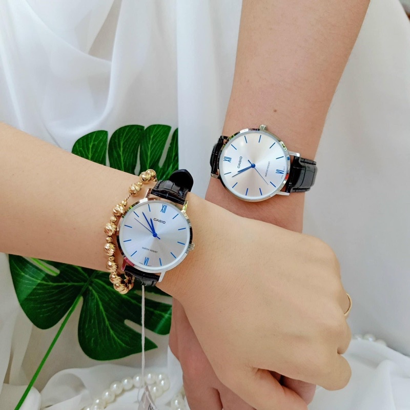 Đồng hồ đôi nam nữ giá rẻ chính hãng Casio MTP-VT01L HYMA shop