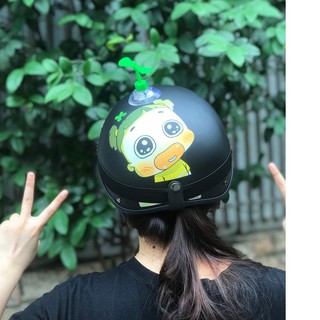 mũ bảo hiểm 1/2 QUỲNH AKA+KÍNH PHI CÔNG+CHONG CHÓNG