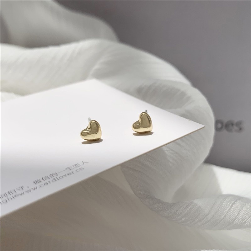 Bông tai nữ nhỏ trái tim K35 Mayconner