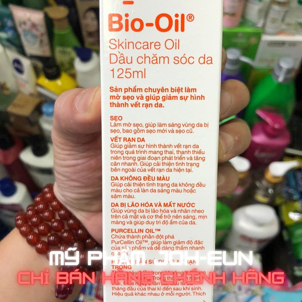 Dầu dưỡng Bio-Oil Mờ Sẹo Và Giảm Rạn Da 125ml