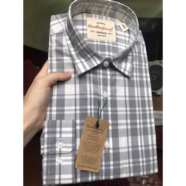 Sơ mi dài tay WEATHER.PROOF VINTAGE xuất xịn nguyên