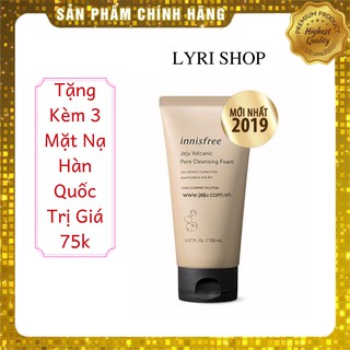Sữa rửa mặt trị mụn - Sữa rửa mặt innisfree trắng da làm sạch Tro Túi Lửa Innisfree Hàn Quốc