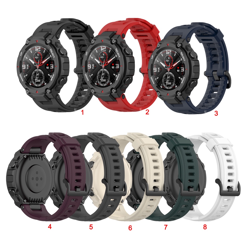 Dây Đeo Silicon Cho Đồng Hồ Thông Minh Huami Amazfit T-Rex Pro
