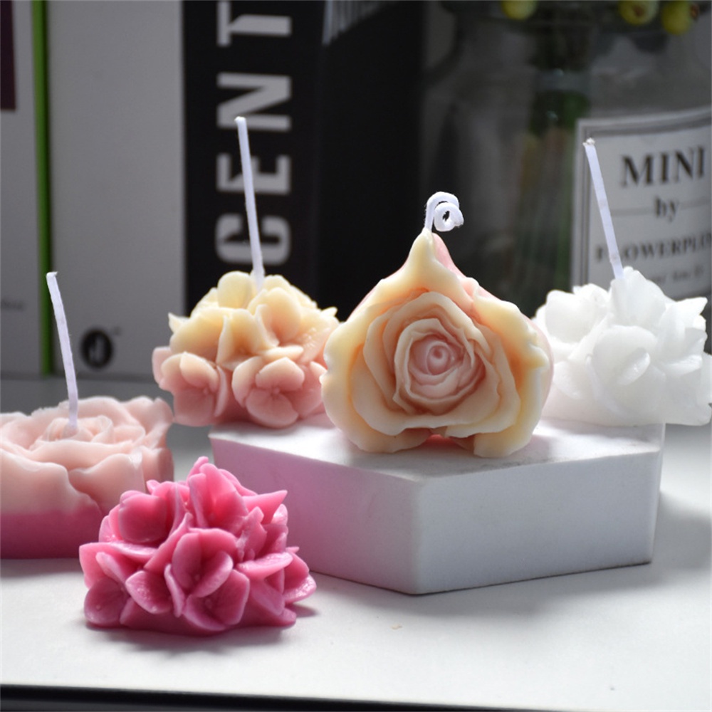 Khuôn Silicone Tạo Hình Làm Xà Phòng Hình Trái Tim DIY
