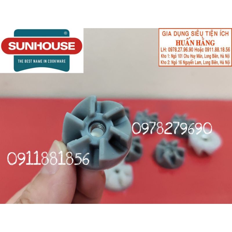 (LINH KIỆN CHÍNH HÃNG SUNHOUSE) ĐẾ NHỰA DAO, HOA KHẾ DƯỚI DAO, MÁY XAY SUNHOUSE SHD5580