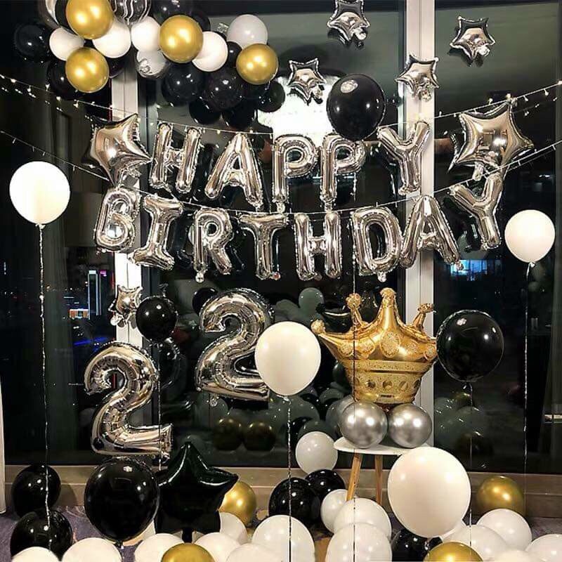 [Ảnh thật] Set trang trí sinh nhật lung linh HPBD (COMBO 69)