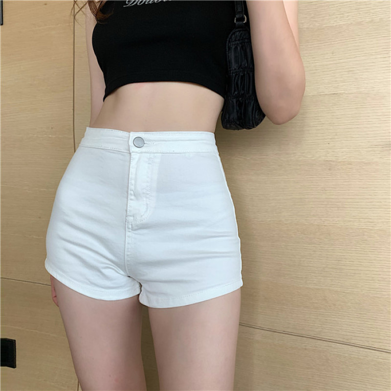  Quần short nữ lưng cao co giãn gợi cảm | BigBuy360 - bigbuy360.vn