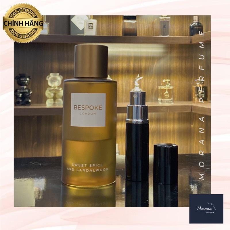 Mẫu thử nước hoa Anh Bespoke Sweet Spice And Sandalwood EDP 10ml
