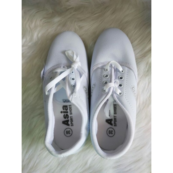 Giày Asia - Si Nữ Trắng