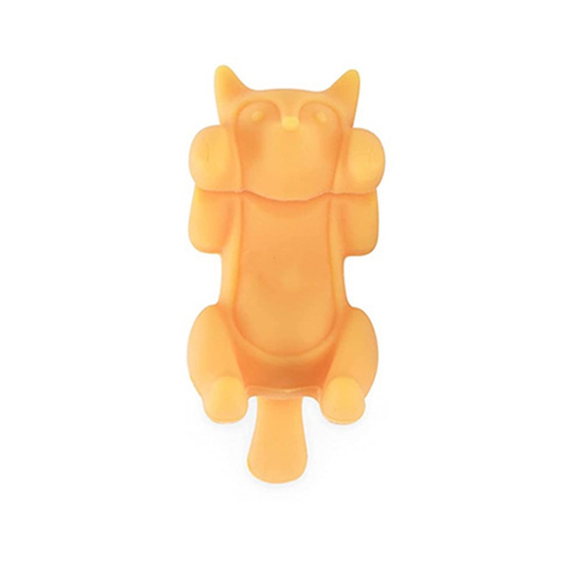 Aoto Bộ 6 Ly Uống Rượu Bằng Silicone Hình Mèo Nằm