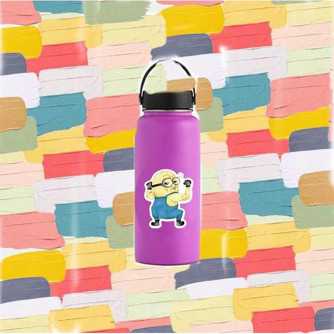 Set 50 Miếng Dán Hình Minion Vui Nhộn Dành Cho Bé