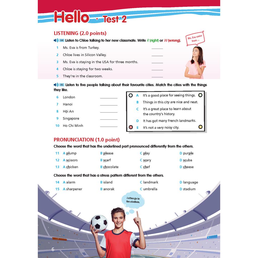 Sách - DTPbooks - Bài tập bổ trợ Tiếng Anh 6 Right On!