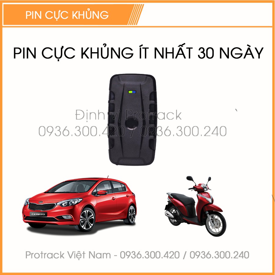 Thiết Bị Định Vị Không Dây GPS, Pin Khủng 60-90 Ngày, không Cần Lắp Đặt  LK209 Chính Hãng VNTRACK