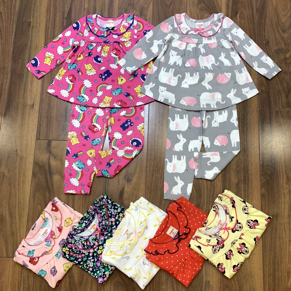 BỘ BÉ GÁI KIỂU BÁNH BÈO SIZE 3-7 TUỔI - MẪU LẤY NGẪU NHIÊN