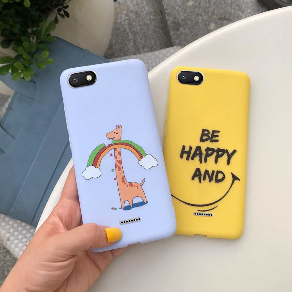Ốp Điện Thoại In Hình Đáng Yêu Cho Xiaomi Redmi 6 / Redmi 6a Redmi6A 6 A A6 5.45 Inch