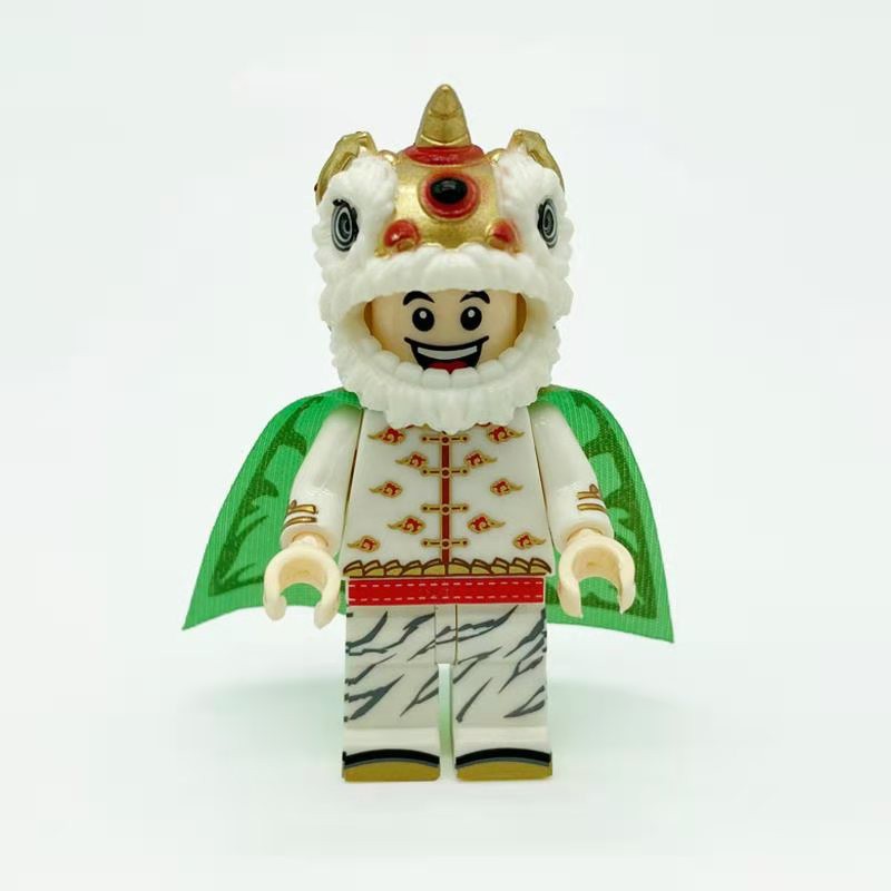 Minifigures Mẫu Nhân Vật Múa Kỳ Lân Sư Tử Mẫu Mới Siêu Đẹp