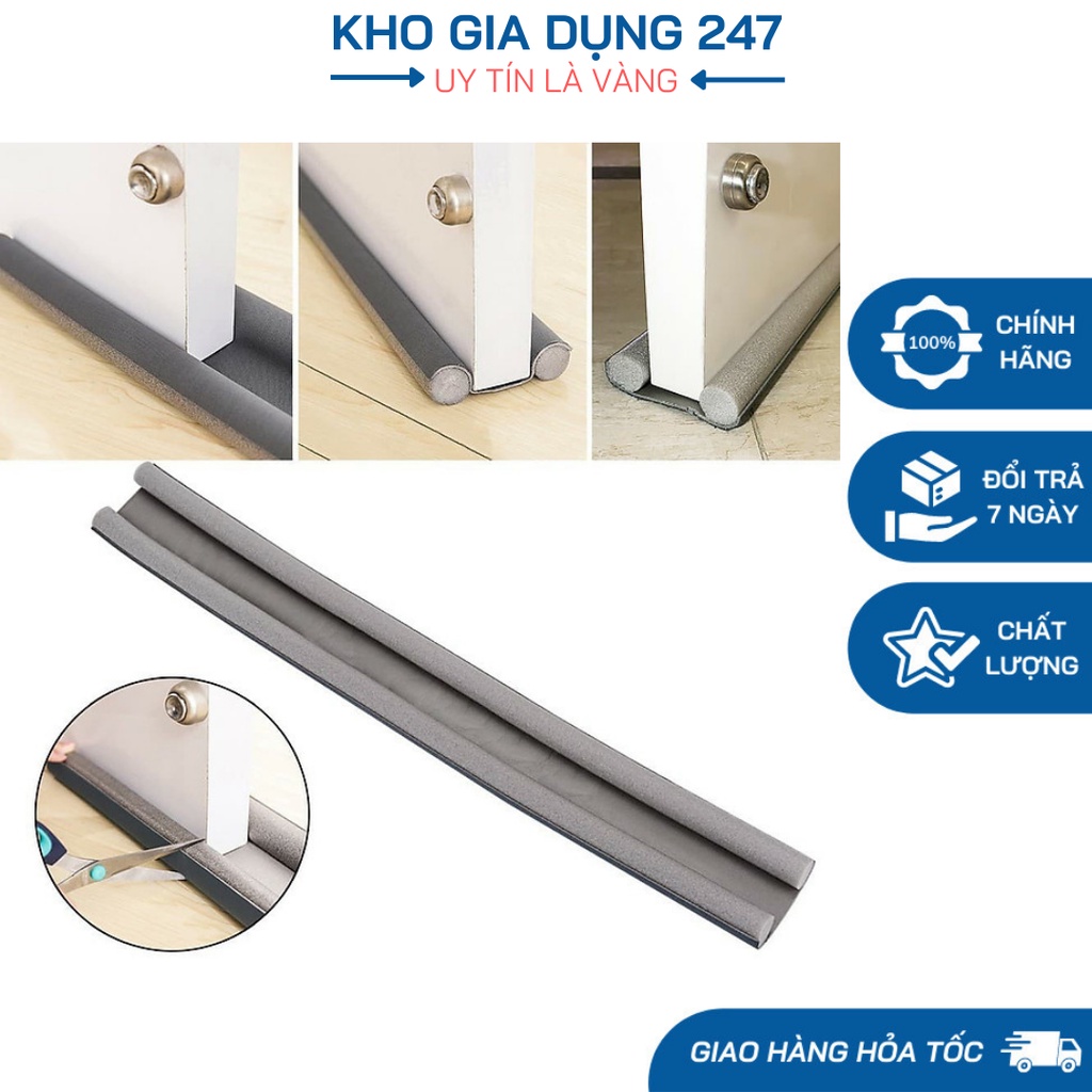 Thanh Nẹp Xốp Chặn Đáy Khe Cửa Loại 1 Dài 95CM Đa Năng - Thanh Nẹp Chắn Gió, Ngăn Côn Trùng, Bụi Bẩn,...