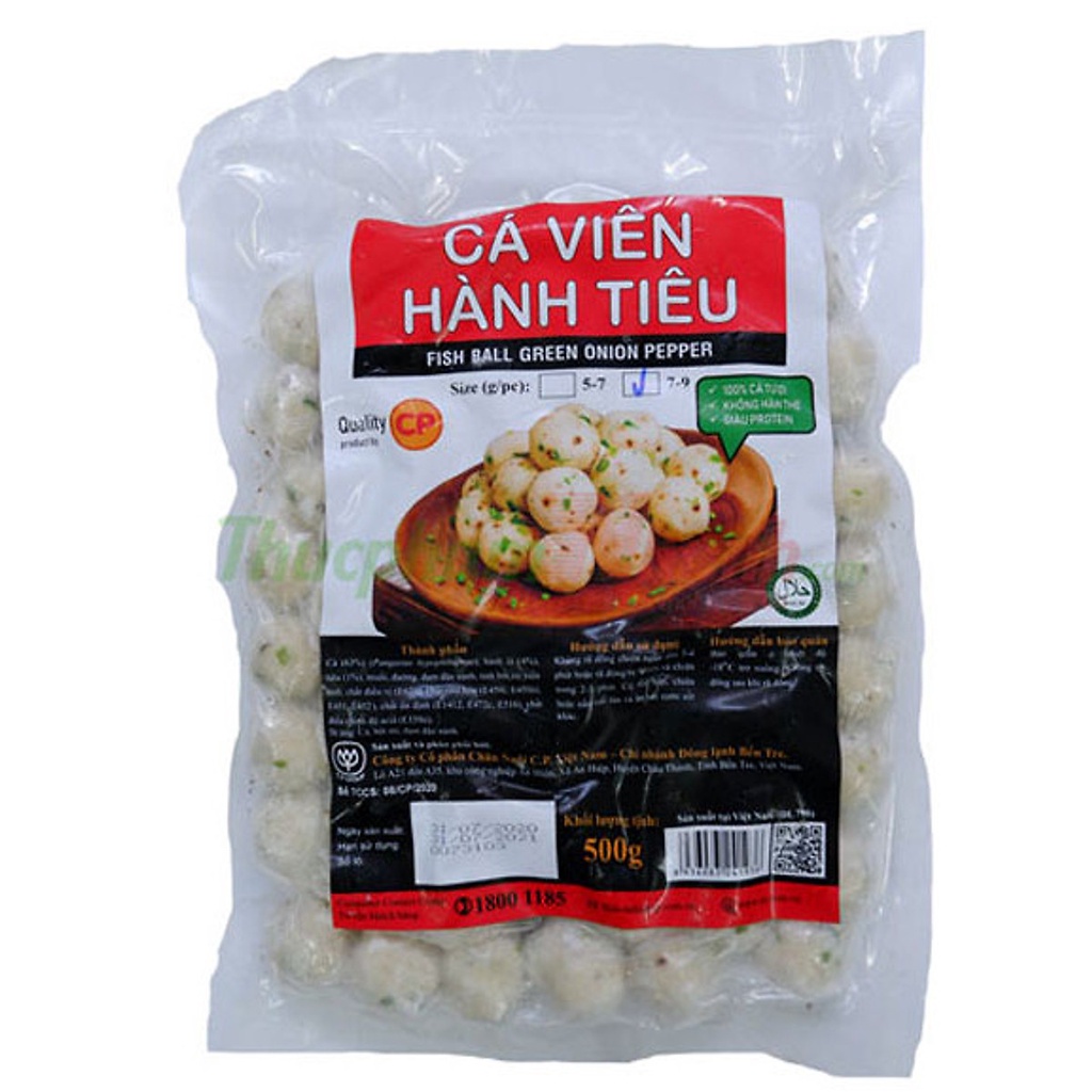 Cá viên AQ hành tiêu thơm ngon (gói 500gr) - SHIP HỎA TỐC HCM | BigBuy360 - bigbuy360.vn
