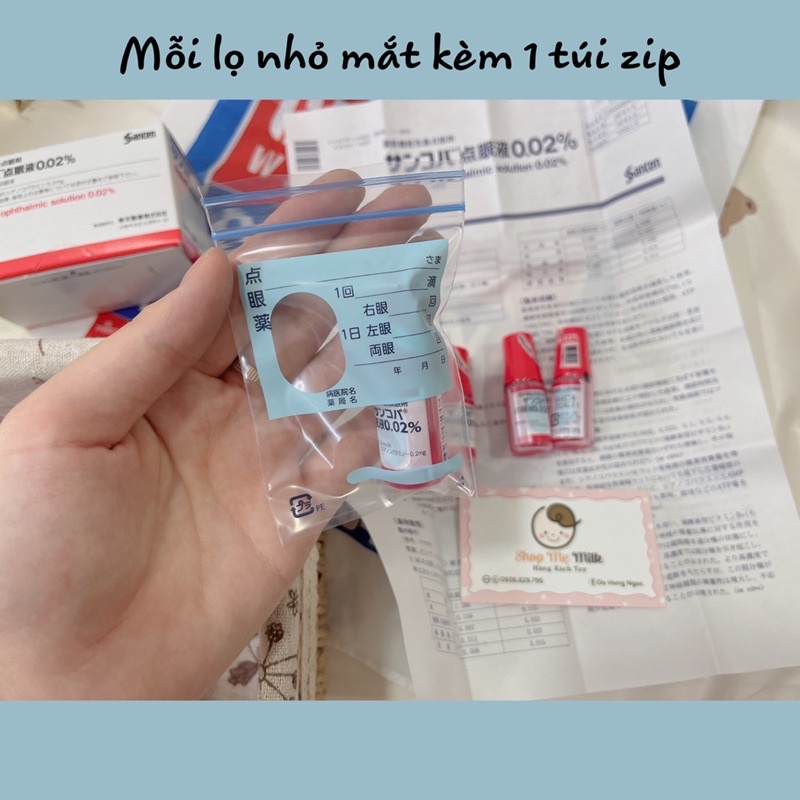 Nhỏ mắt Sancoba Nhật chính hãng  Sẵn HCM