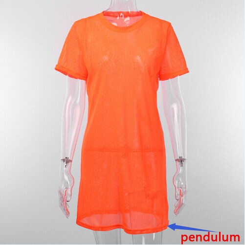 Đầm ngắn tay xuyên thấu phong cách quyến rũ dành cho nữ