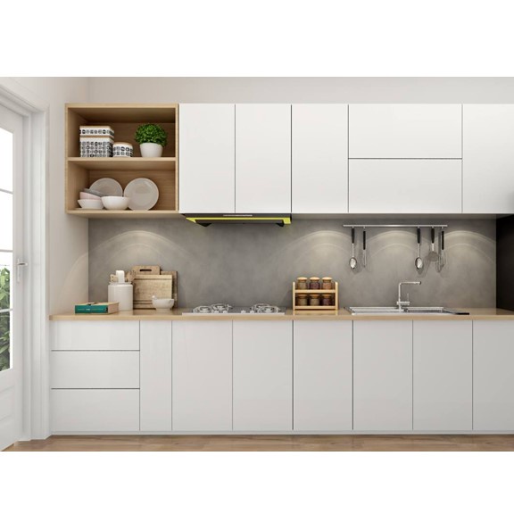 KITCHEN, Tủ bếp công nghiệp hiện đại KIT_014, kệ bếp Scandi Home