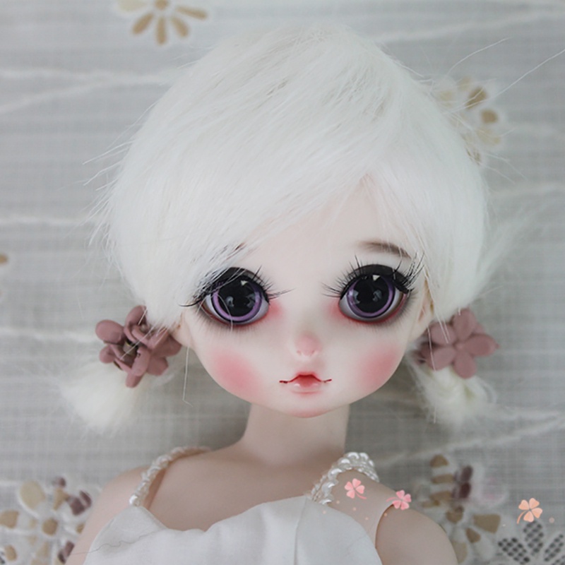 Tóc Giả Ngắn 15-22cm Thời Trang Cho Búp Bê BJD 1/3 1/4 1/6