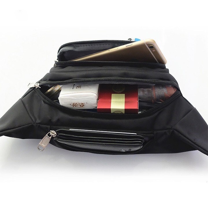 [1 Đổi 1 +FREESHIP] Túi bao tử nam nữ đeo hông, đeo chéo SPORT vải Canvat chống nước nhẹ, kiểu dáng thể thao đầy cá tính | BigBuy360 - bigbuy360.vn